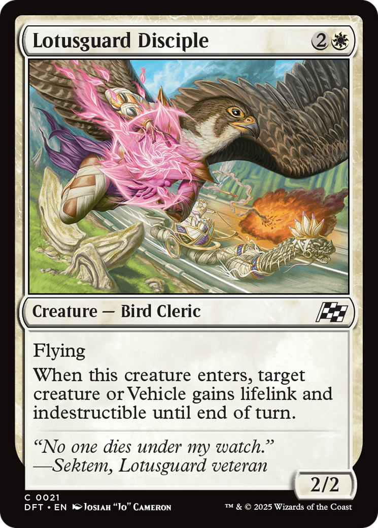 Lotusguard Disciple [Aetherdrift] | Gate City Games LLC