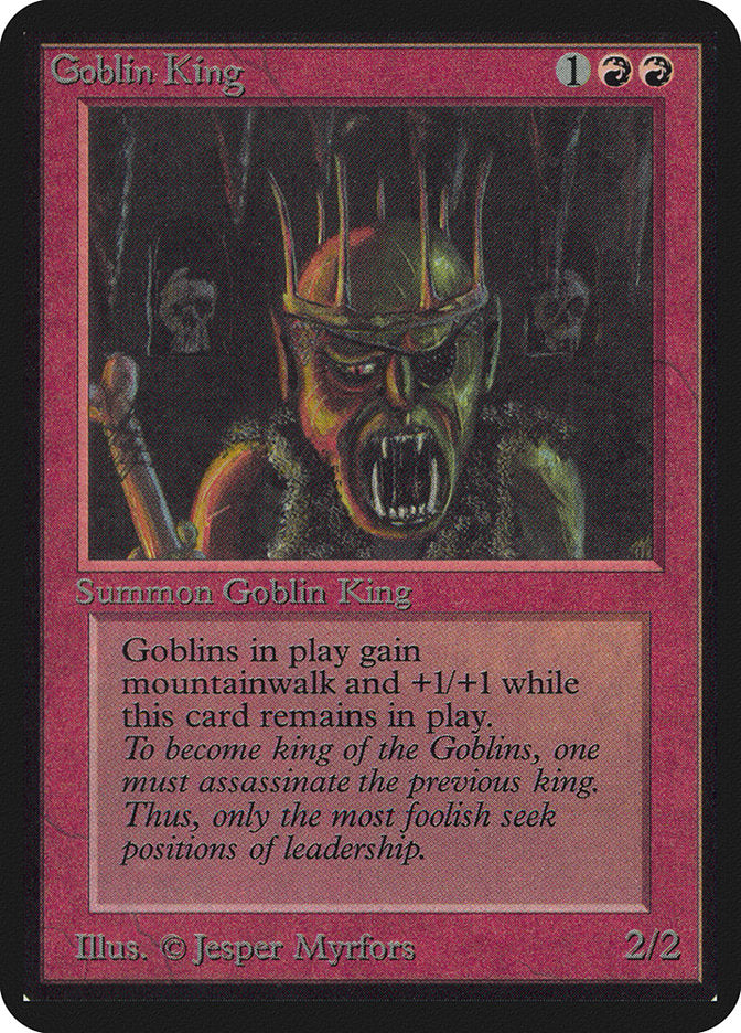 Goblin King [Alpha Edition] | Gate City Games LLC