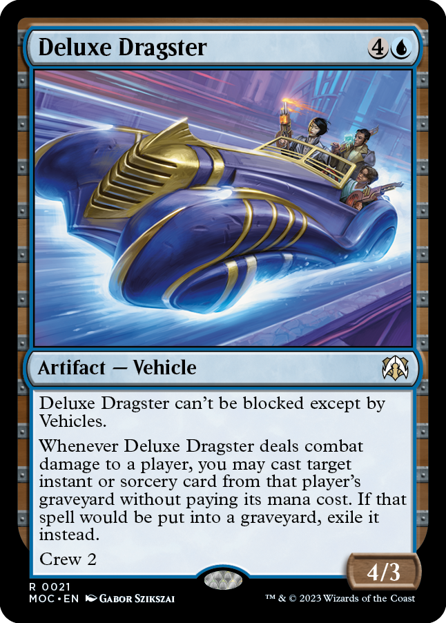 Deluxe Dragster [March of the Machine Commander] | Gate City Games LLC
