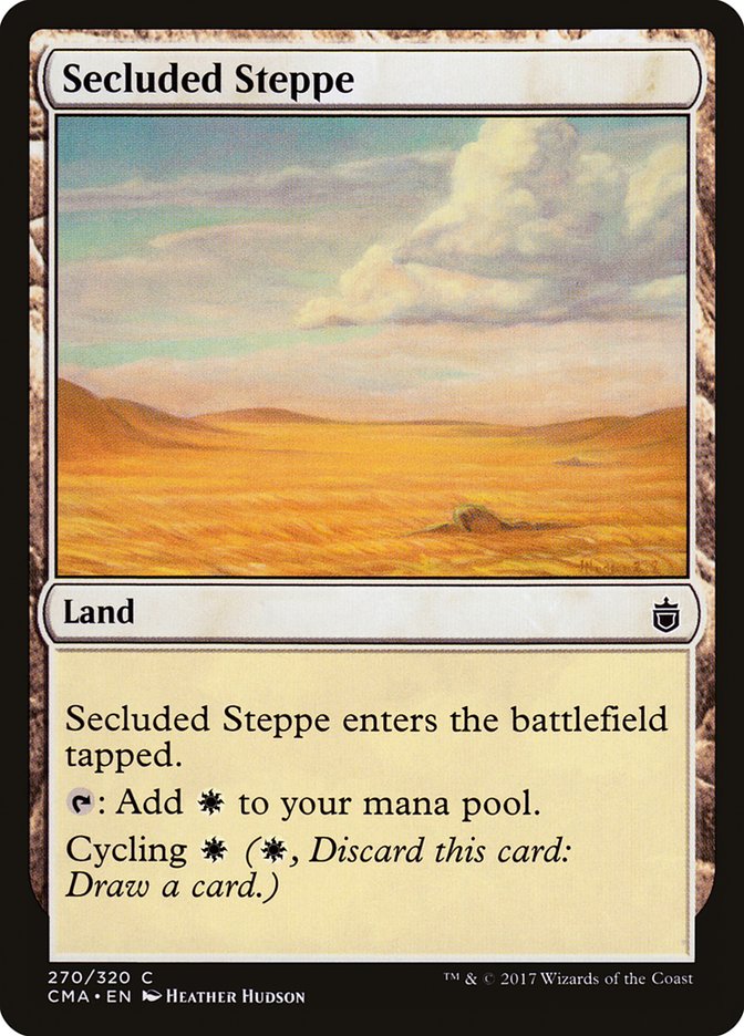 Secluded Steppe [Commander Anthology] | Gate City Games LLC