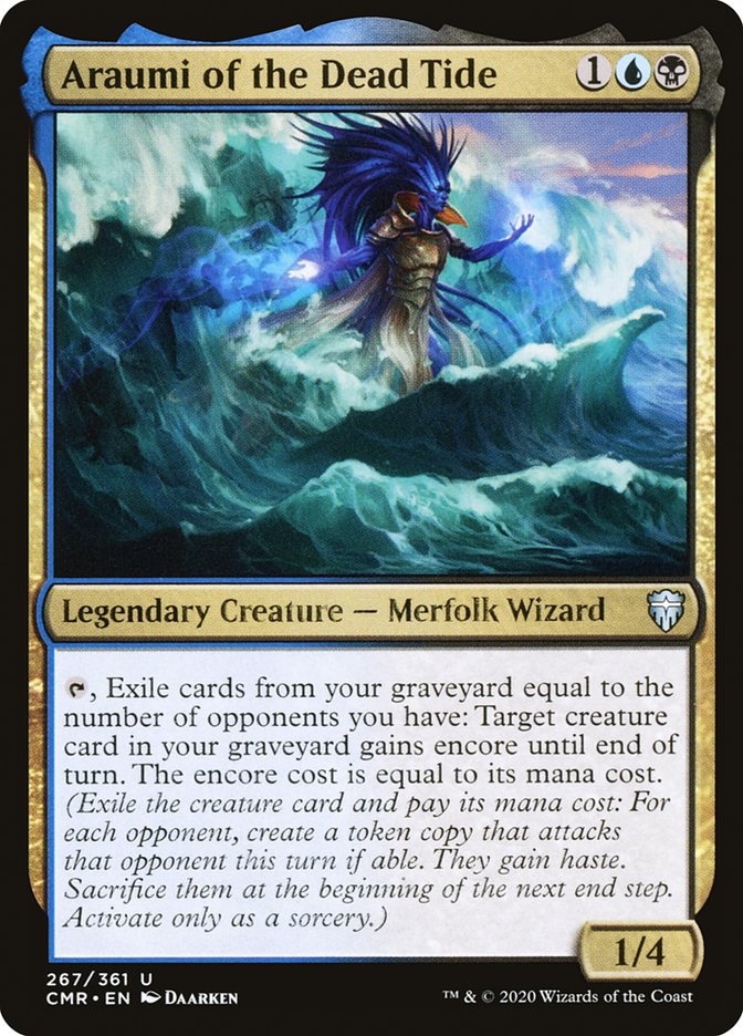 Araumi of the Dead Tide [Commander Legends] | Gate City Games LLC