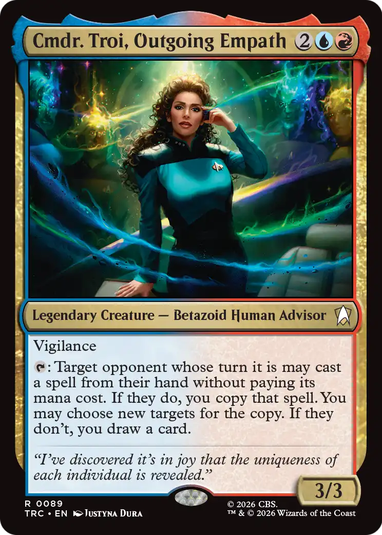 Cmdr. Troi, Outgoing Empath [Star Trek Commander] | Gate City Games LLC