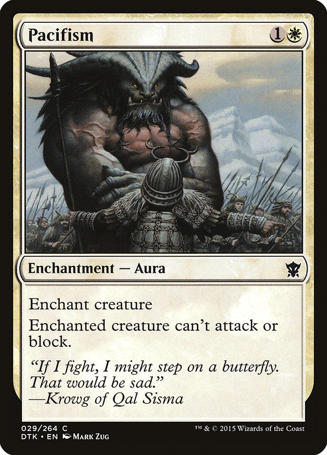 Pacifism [Dragons of Tarkir] | Gate City Games LLC