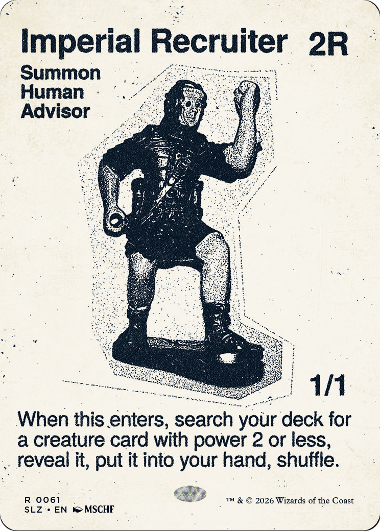 Imperial Recruiter (0061) [Secret Lair x MSCHF: The Zeta Set] | Gate City Games LLC