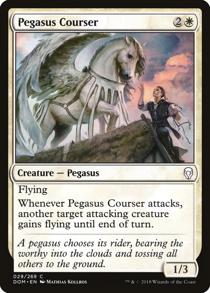 Pegasus Courser [Dominaria] | Gate City Games LLC