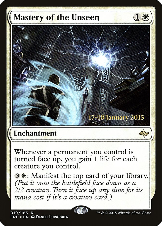 Mastery of the Unseen [Fate Reforged Prerelease Promos] | Gate City Games LLC