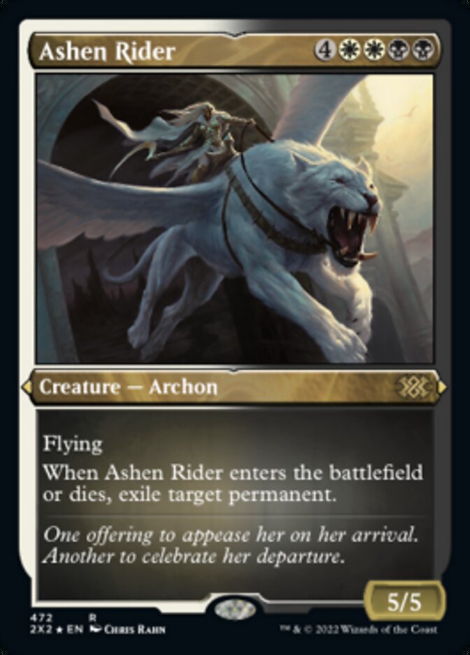 Ashen Rider (Foil Etched) [Double Masters 2022] | Gate City Games LLC