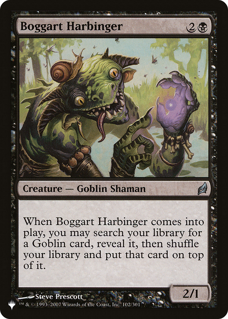 Boggart Harbinger [The List Reprints] | Gate City Games LLC