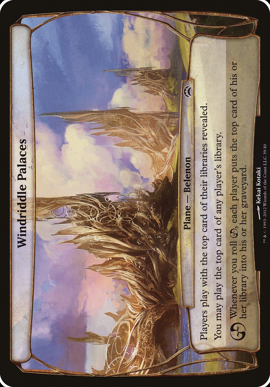 Windriddle Palaces (Planes) [Planechase 2012 Planes] | Gate City Games LLC