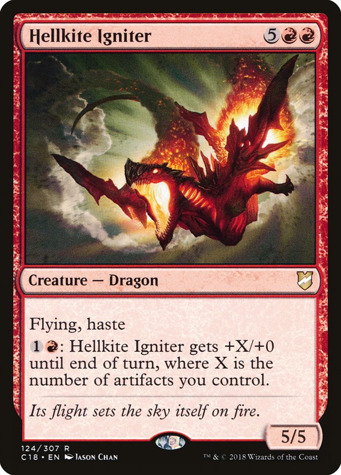 Hellkite Igniter [Commander 2018] | Gate City Games LLC