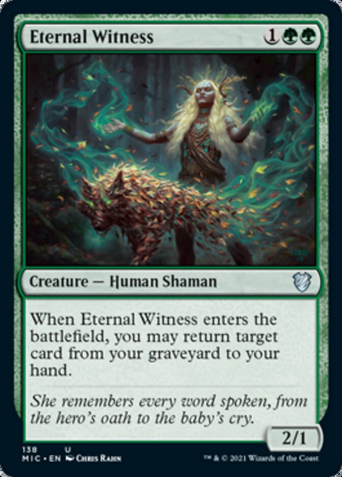 Eternal Witness [Innistrad: Midnight Hunt Commander] | Gate City Games LLC