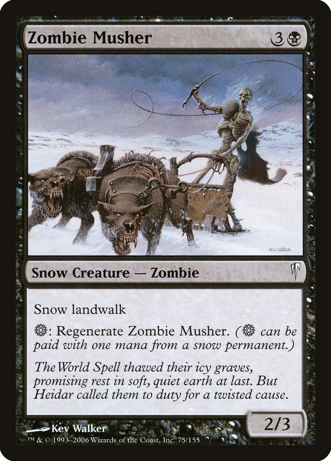 Zombie Musher [Coldsnap] | Gate City Games LLC