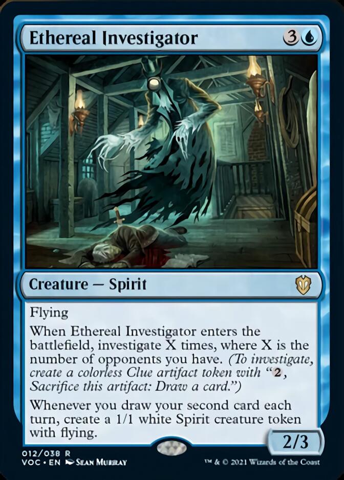 Ethereal Investigator [Innistrad: Crimson Vow Commander] | Gate City Games LLC