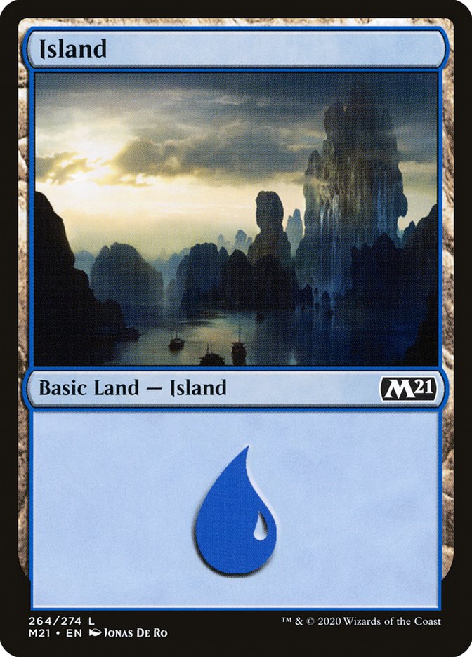 Island (264) [Core Set 2021] | Gate City Games LLC