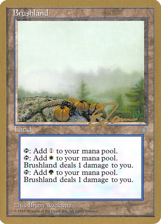Brushland (Eric Tam) [Pro Tour Collector Set] | Gate City Games LLC