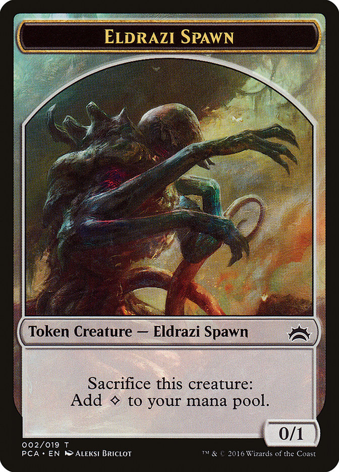 Eldrazi Spawn Token (002/019) [Planechase Anthology Tokens] | Gate City Games LLC
