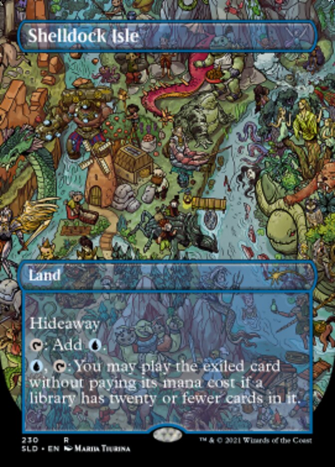 Shelldock Isle (230) (Borderless) [Secret Lair Drop Series] | Gate City Games LLC