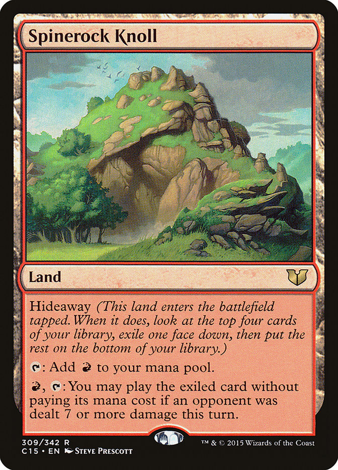 Spinerock Knoll [Commander 2015] | Gate City Games LLC