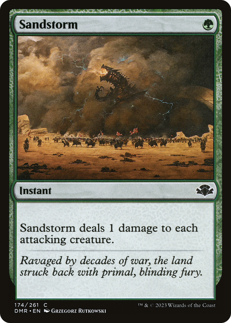Sandstorm [Dominaria Remastered] | Gate City Games LLC