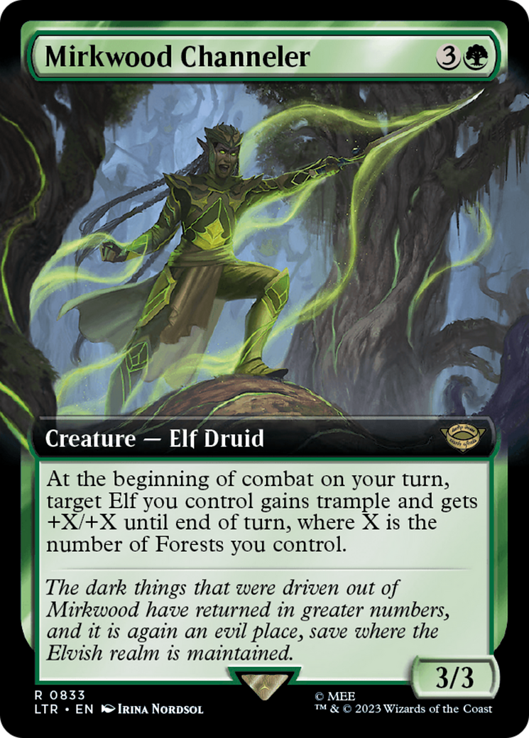 Mirkwood Channeler (Extended Art) [The Lord of the Rings: Tales of Middle-Earth] | Gate City Games LLC
