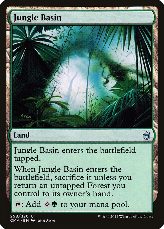 Jungle Basin [Commander Anthology] | Gate City Games LLC