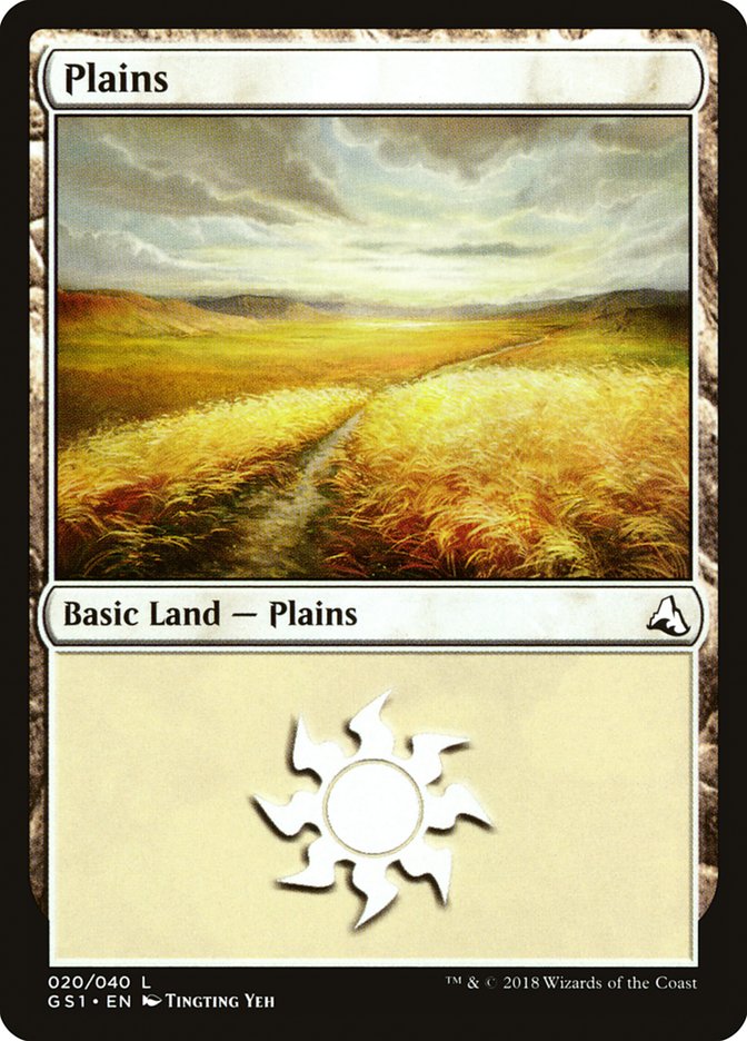 Plains (20) [Global Series Jiang Yanggu & Mu Yanling] | Gate City Games LLC