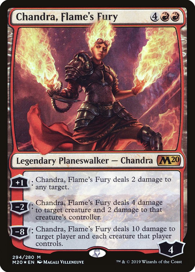Chandra, Flame's Fury [Core Set 2020] | Gate City Games LLC