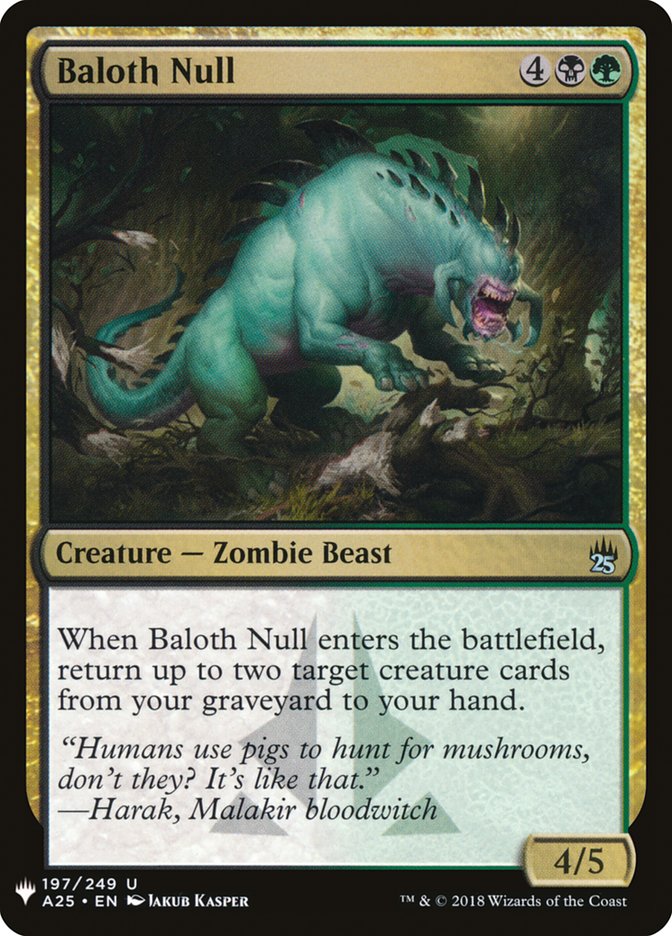 Baloth Null [Mystery Booster] | Gate City Games LLC