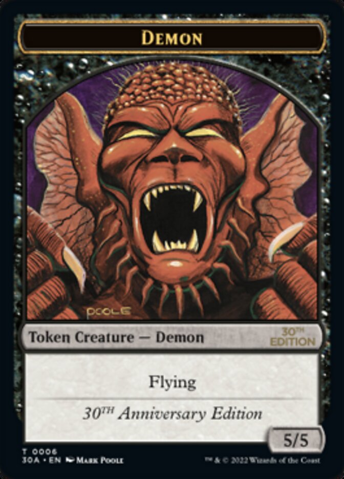 Demon Token [30th Anniversary Tokens] | Gate City Games LLC