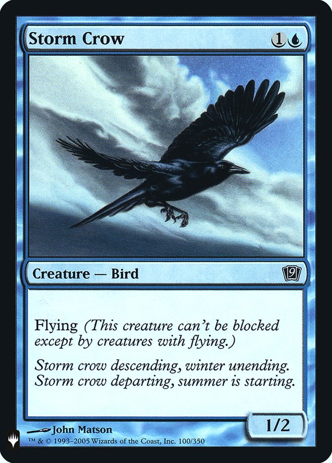 Storm Crow [Mystery Booster] | Gate City Games LLC