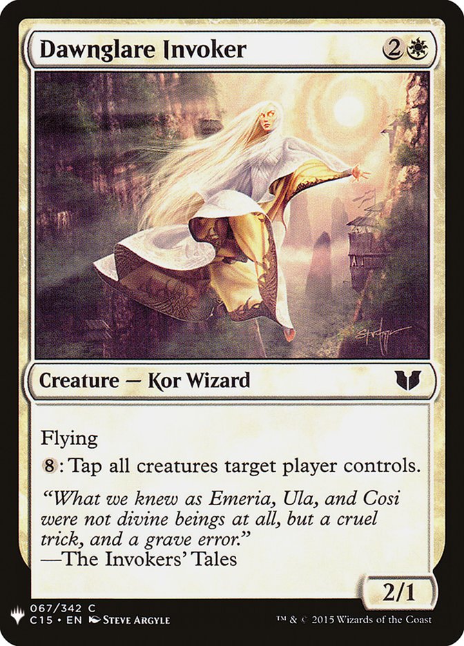 Dawnglare Invoker [Mystery Booster] | Gate City Games LLC