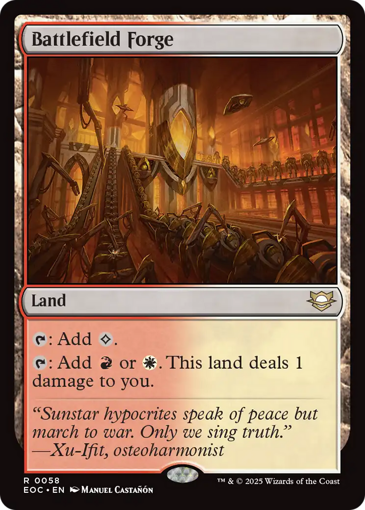 Battlefield Forge [Edge of Eternities Commander] | Gate City Games LLC