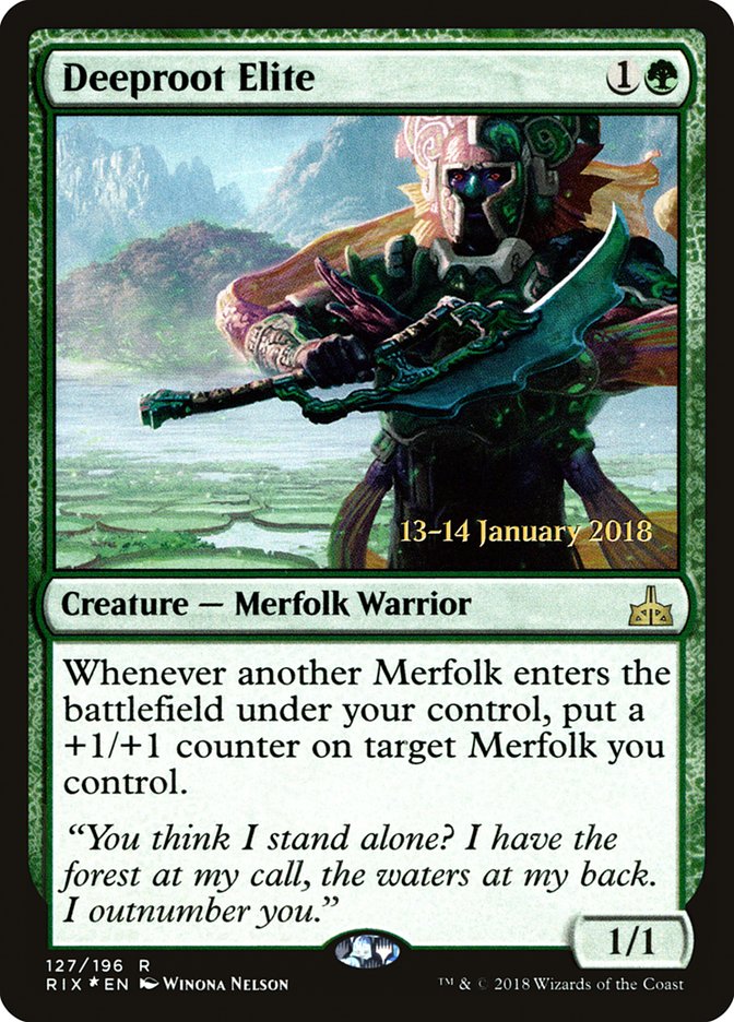 Deeproot Elite [Rivals of Ixalan Prerelease Promos] | Gate City Games LLC