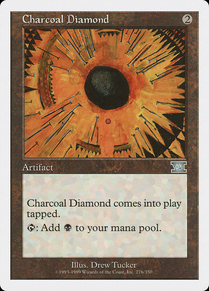Charcoal Diamond [Classic Sixth Edition] | Gate City Games LLC