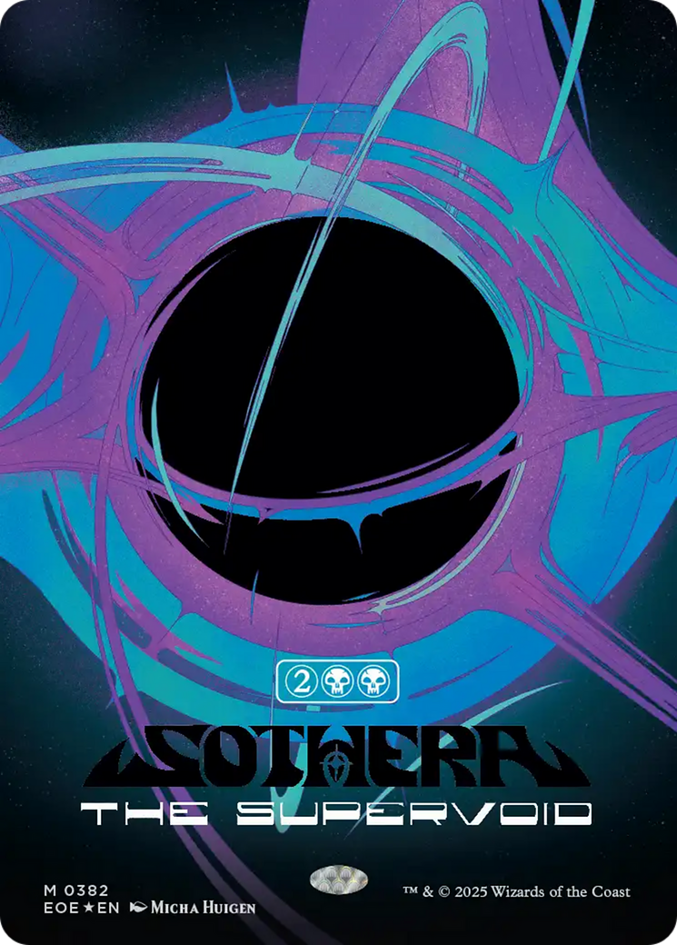 Sothera, the Supervoid (Singularity Foil) [Edge of Eternities] | Gate City Games LLC