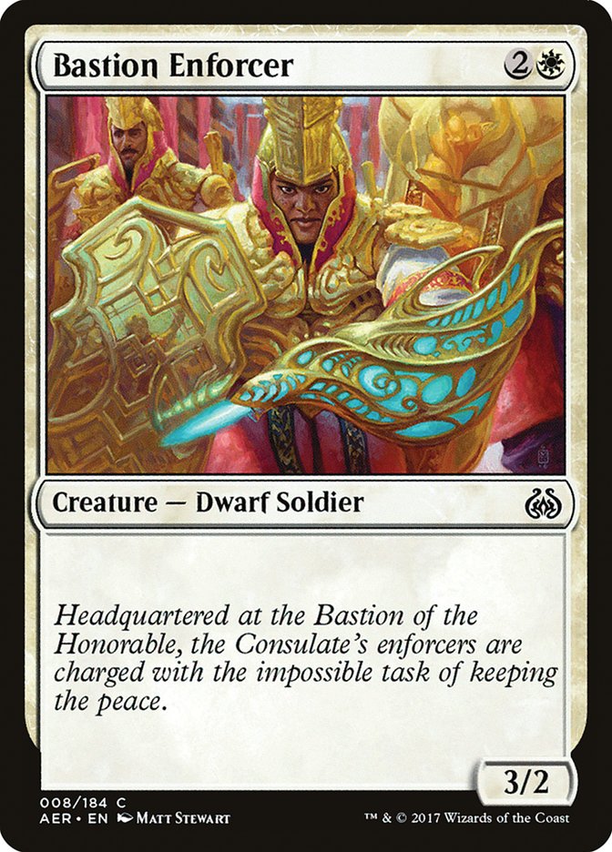 Bastion Enforcer [Aether Revolt] | Gate City Games LLC