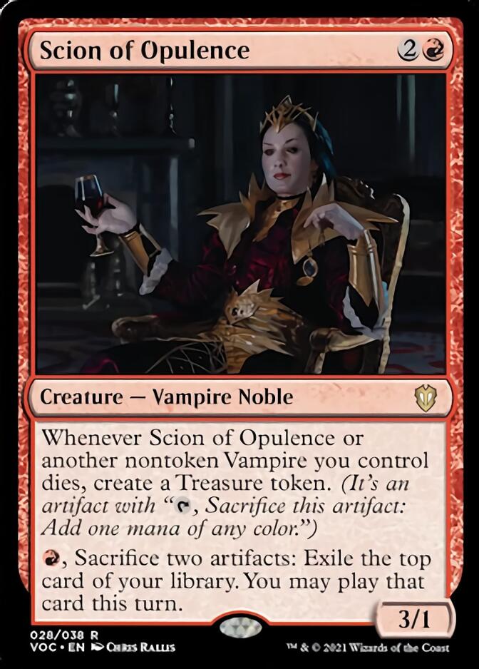 Scion of Opulence [Innistrad: Crimson Vow Commander] | Gate City Games LLC