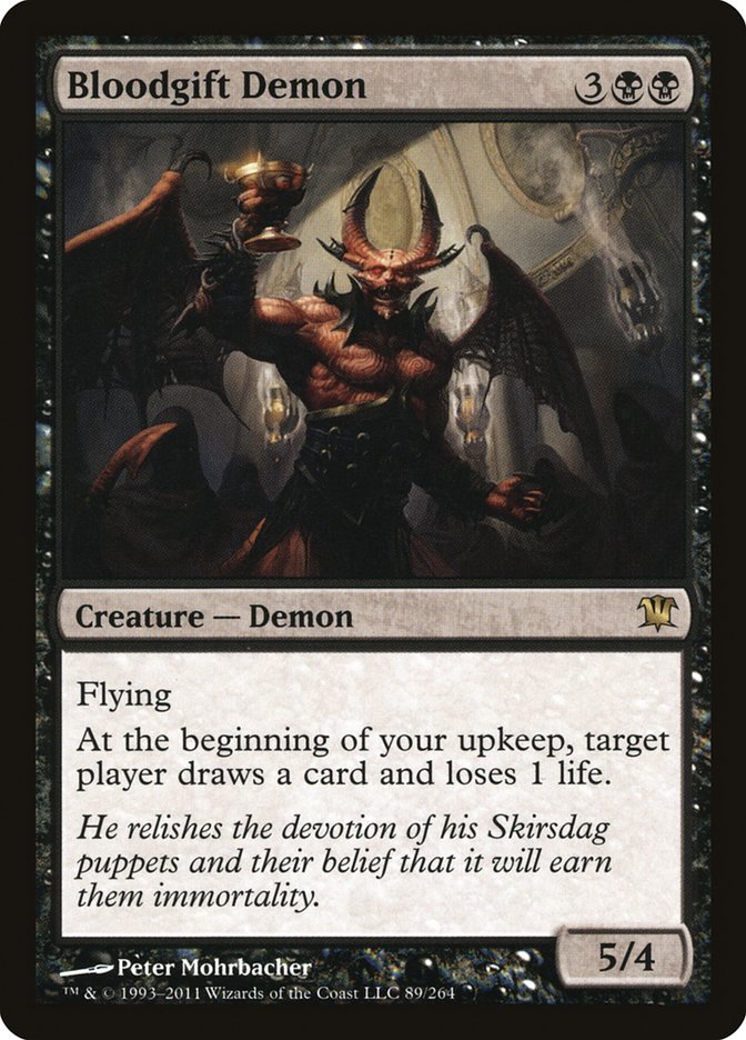 Bloodgift Demon [Innistrad] | Gate City Games LLC