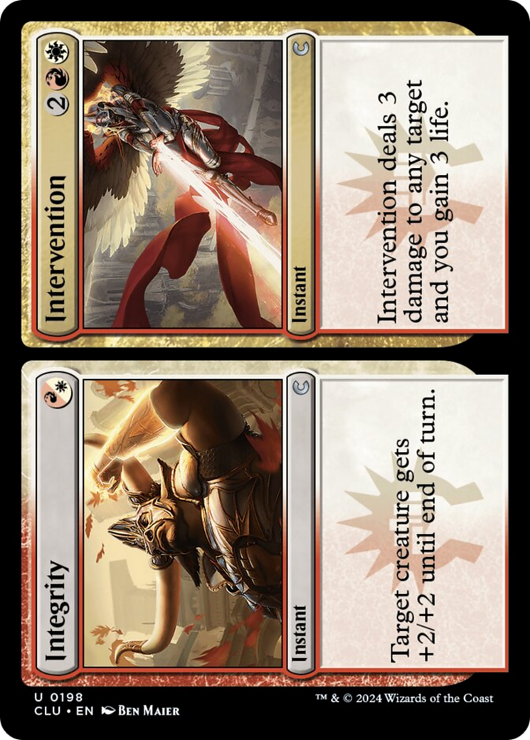 Integrity // Intervention [Ravnica: Clue Edition] | Gate City Games LLC