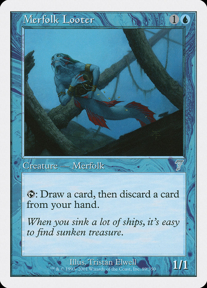Merfolk Looter [Seventh Edition] | Gate City Games LLC