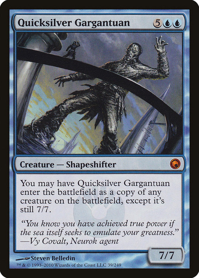 Quicksilver Gargantuan [Scars of Mirrodin] | Gate City Games LLC