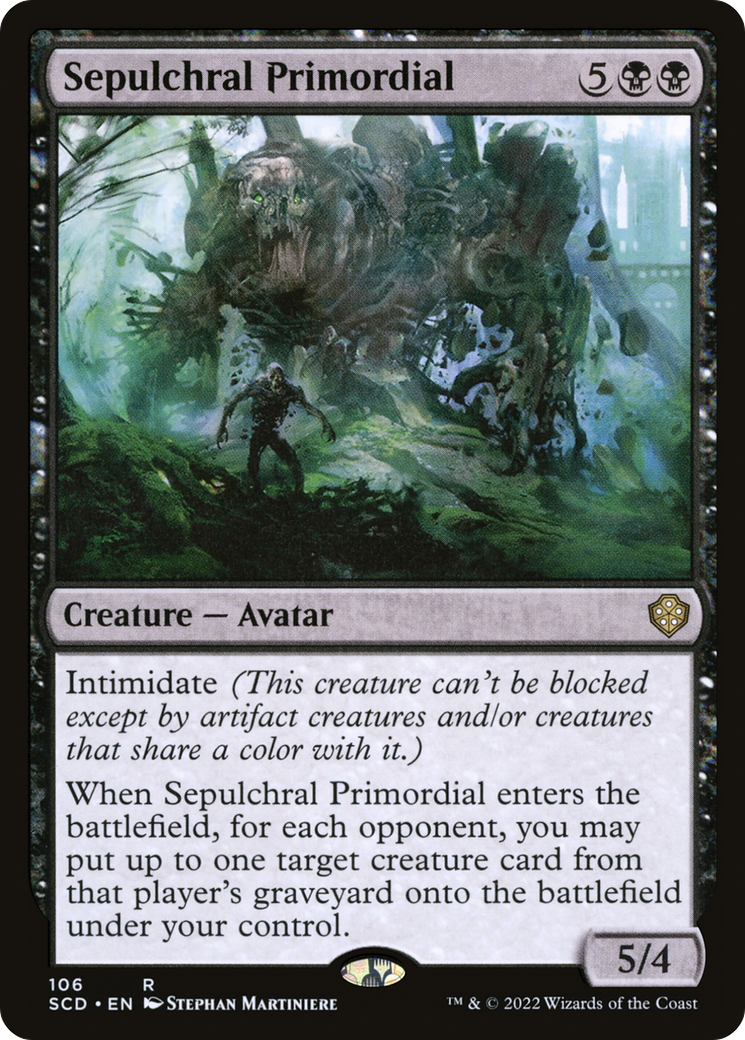 Sepulchral Primordial [Starter Commander Decks] | Gate City Games LLC