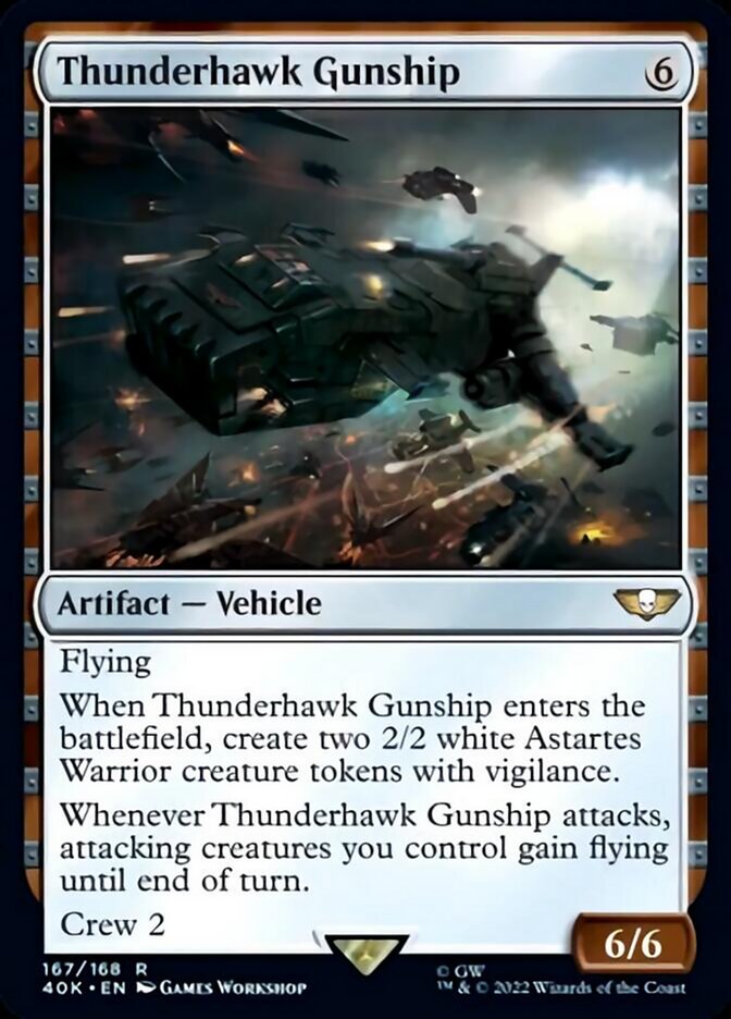 Thunderhawk Gunship (Surge Foil) [Warhammer 40,000] | Gate City Games LLC
