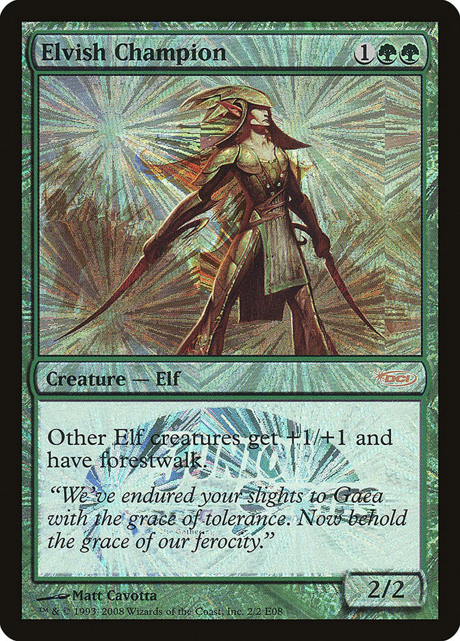 Elvish Champion [Junior Series Europe] | Gate City Games LLC