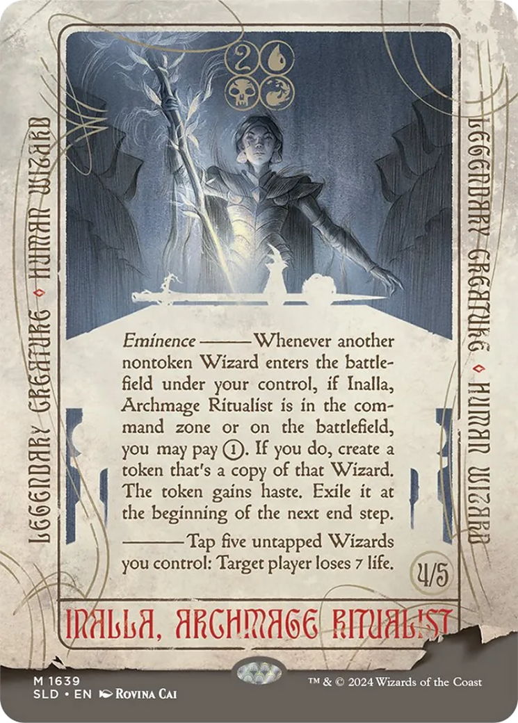 Inalla, Archmage Ritualist (Rainbow Foil) [Secret Lair Drop Series] | Gate City Games LLC