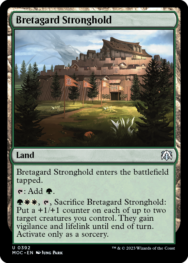 Bretagard Stronghold [March of the Machine Commander] | Gate City Games LLC