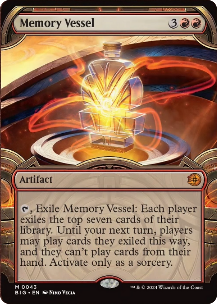 Memory Vessel (Showcase) [Outlaws of Thunder Junction: The Big Score] | Gate City Games LLC