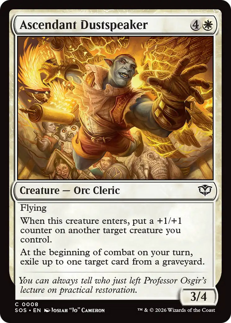 Ascendant Dustspeaker [Secrets of Strixhaven] | Gate City Games LLC