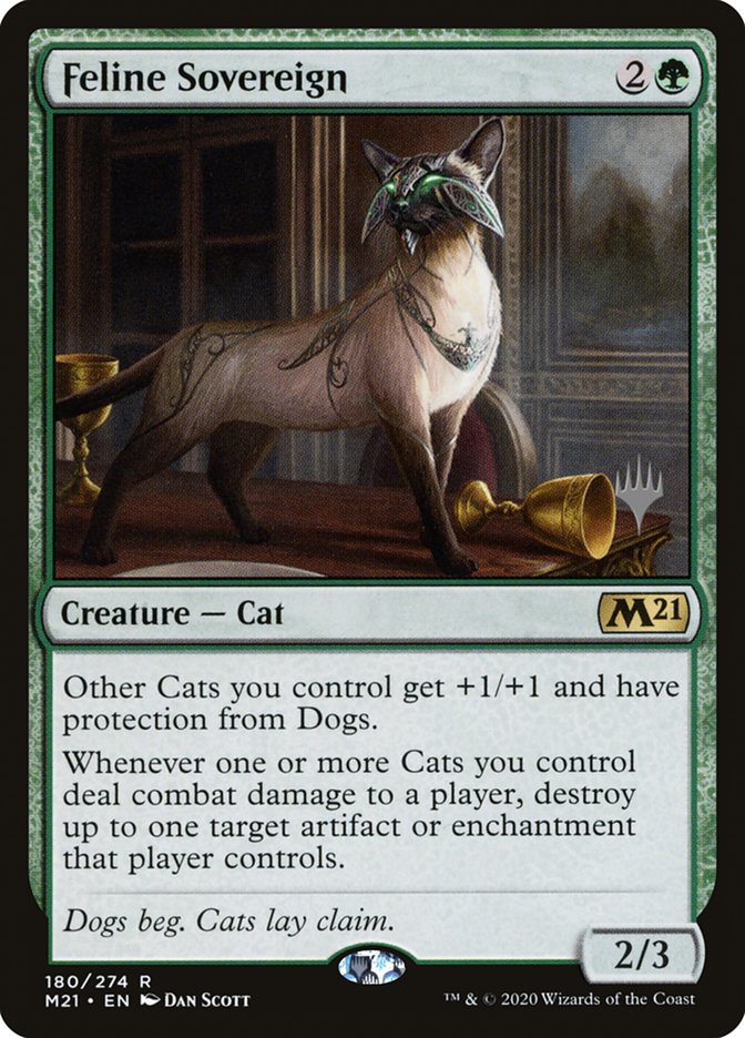 Feline Sovereign (Promo Pack) [Core Set 2021 Promos] | Gate City Games LLC
