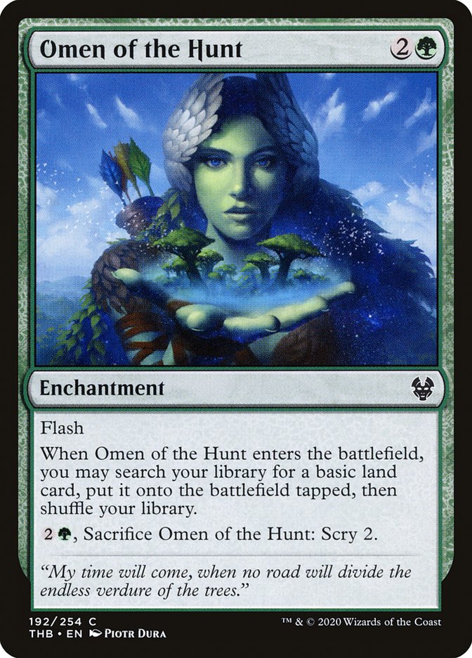 Omen of the Hunt [Theros Beyond Death] | Gate City Games LLC